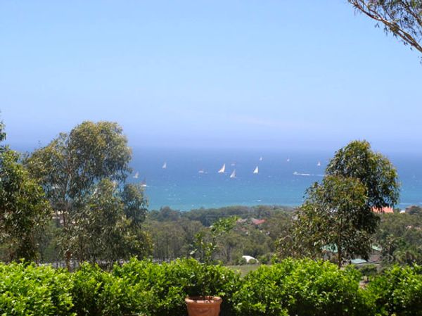 Large one level house with magnificent ocean views and very private