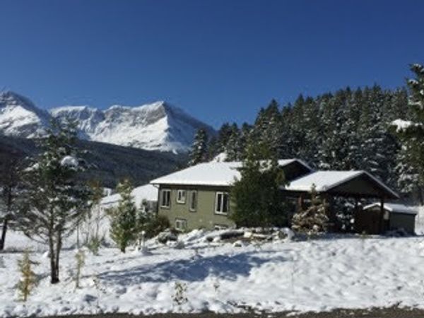 Erik and Anne's mountain retreat.