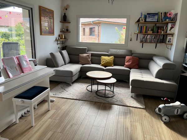 Maison entre lacs et montagne