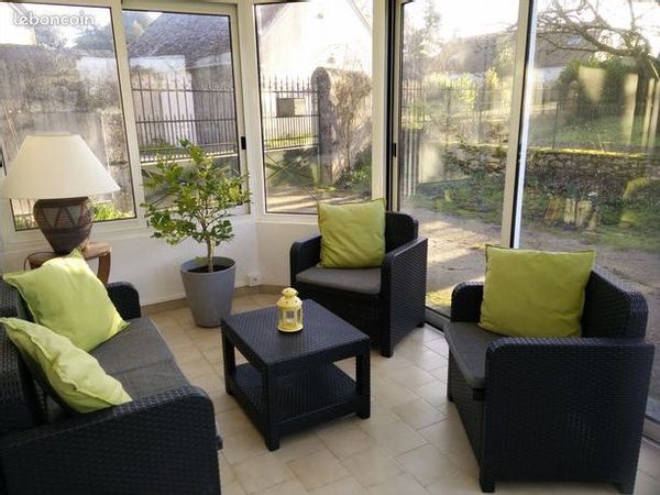 Disponible Mai Juin : Maison de plain pied calme proche Loire, Chambord, divers châteaux