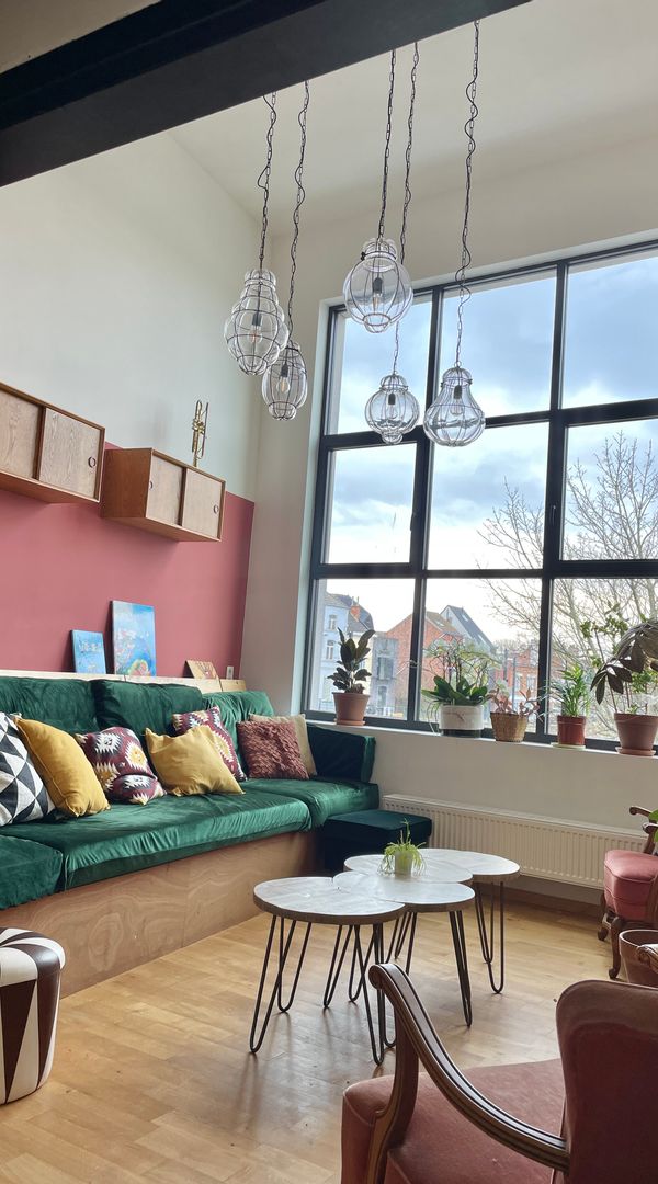 Cheerful family home at the old docks of Ghent