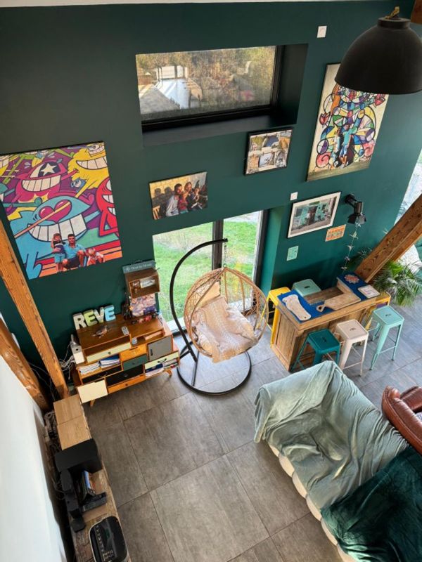 La grange au coeur du village de Chambles et des gorges de la Loire