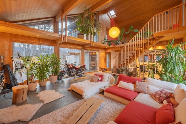 Entre lac et montagne