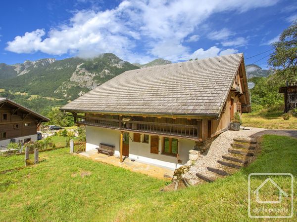 Renovated alpine chalet in the French Alps