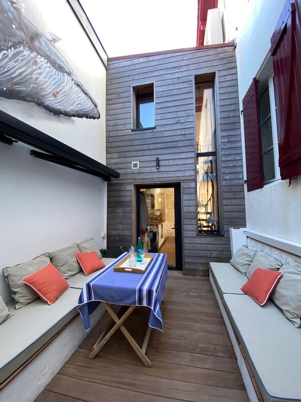 Maison avec terrasse à 15' des plages