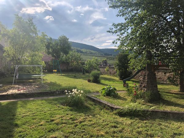 Maison alsacienne sur la route des vins