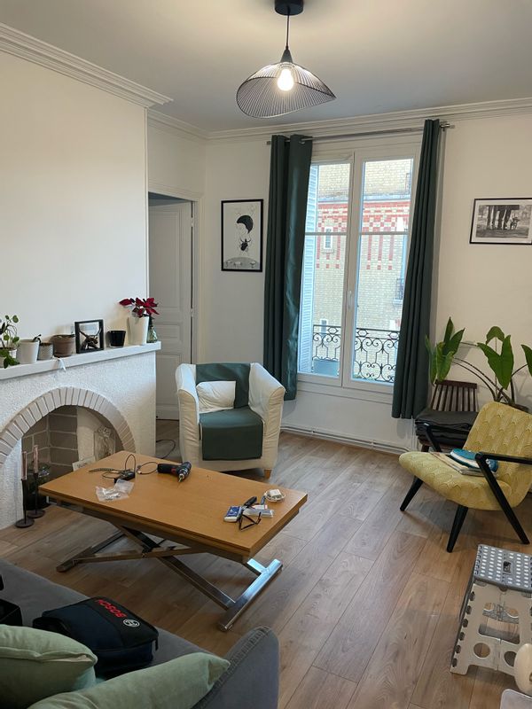 Appartement lumineux proche métro et canal