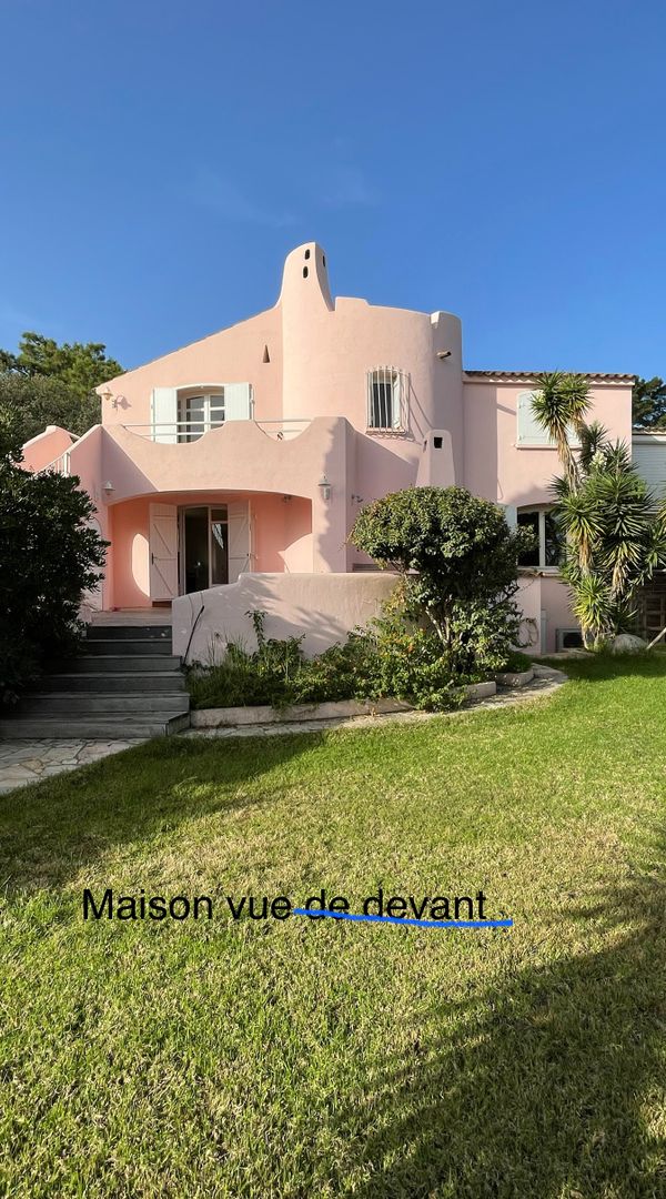 La maison sur la plage à Porto Vecchio en Corse de Laurie Échange uniquement avec bassin Arcachon