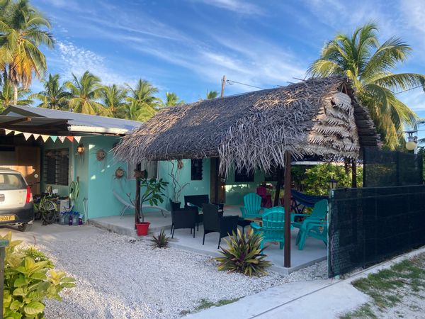La maison de Marie à Rangiroa