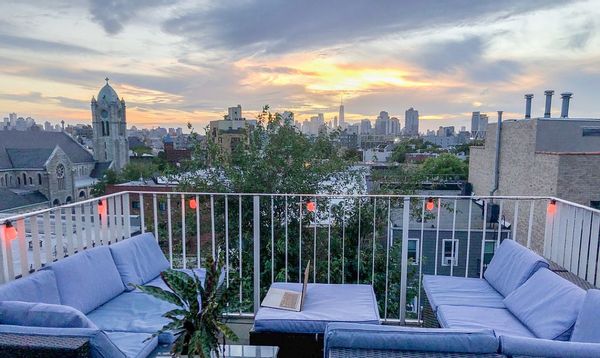 Sunny 2 bedroom penthouse in Williamsburg, Brooklyn