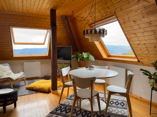 Duplex dans la vallée de Munster avec vue imprenable sur les Vosges