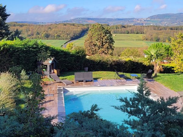 Magnifique vue et superbes couchés de soleil