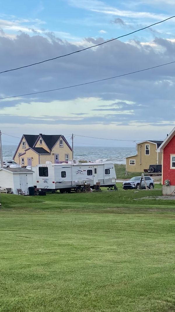 Roulotte bord de mer