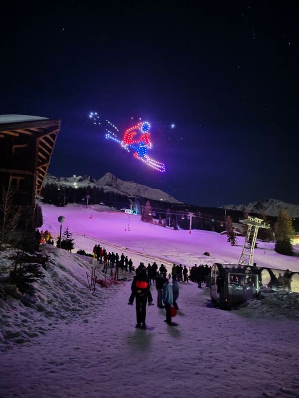 L'Appartement d' Amélie est situé au pied des pistes des Arcs 1800