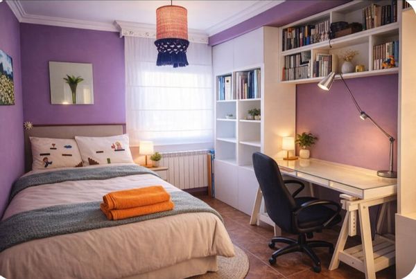 Habitación acogedora en casa con anfitrión | Ambiente tranquilo y cuidado