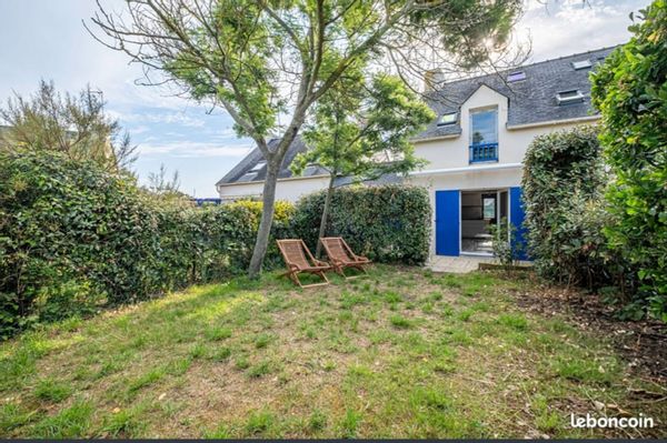 Maison 2 chambres en bord de mer, sur la côte sauvage.