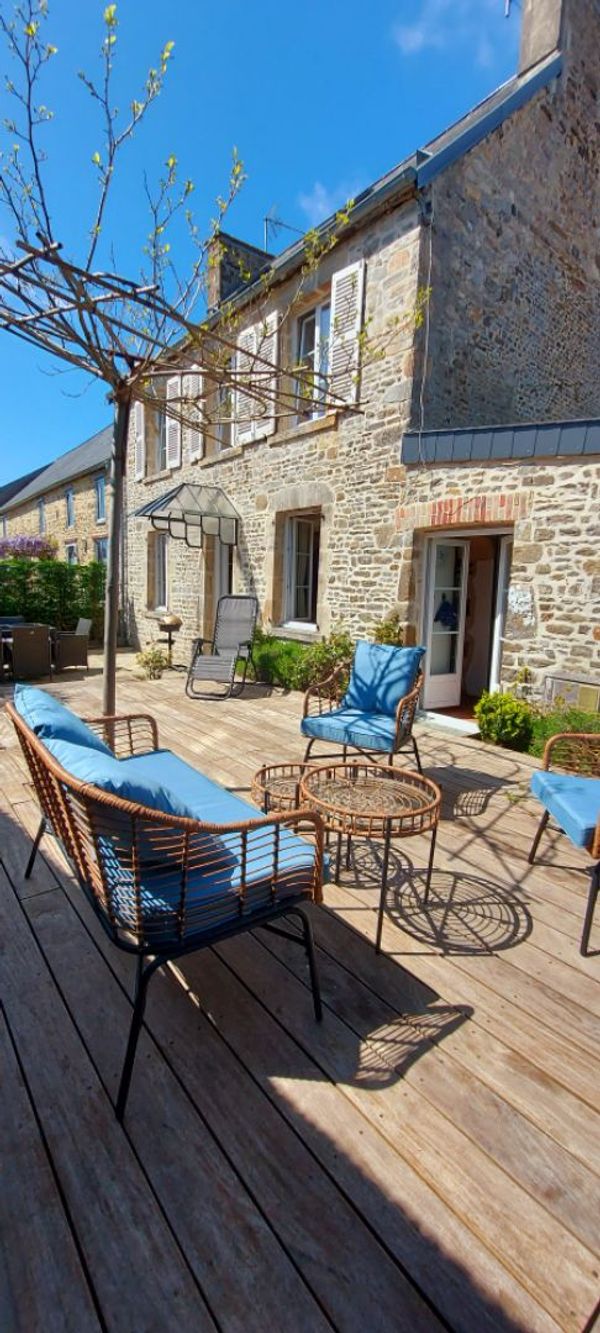 Portbail-sur-mer "Le Havre de Mia" - maison à 2.5 km de la plage