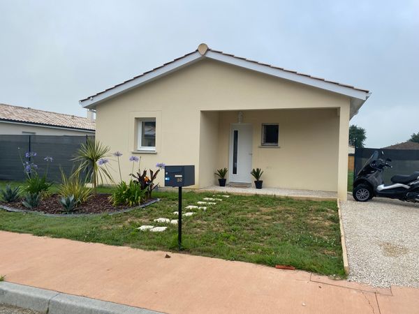 La chambre vue jardin