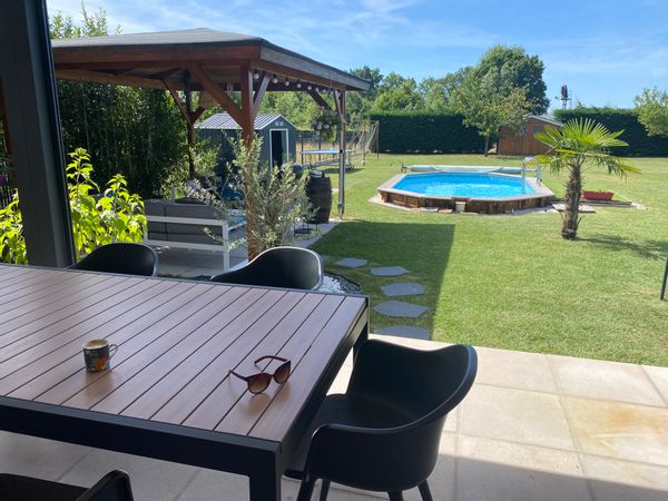 La maison de Peggy, à proximité de la Chaîne des Puys