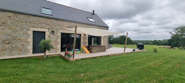 maison paisible en campagne