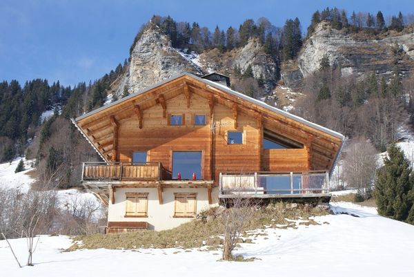 Chalet de famille avec vue Mont-Blanc d’Anouche et Julien
