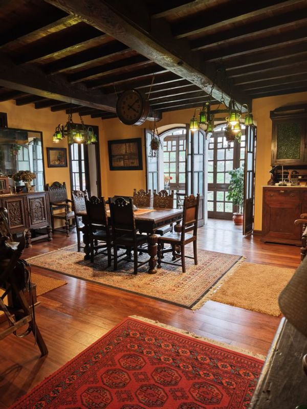 Casona típica rural asturiana en Tineo