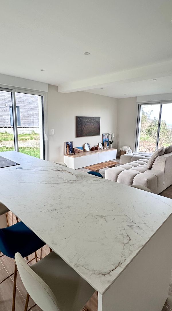 Maison neuve avec magnifique vue mer