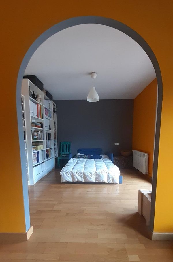 Habitación privada con baño hidromasaje de Txopo y Urgell