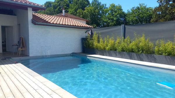 La maison basque avec piscine