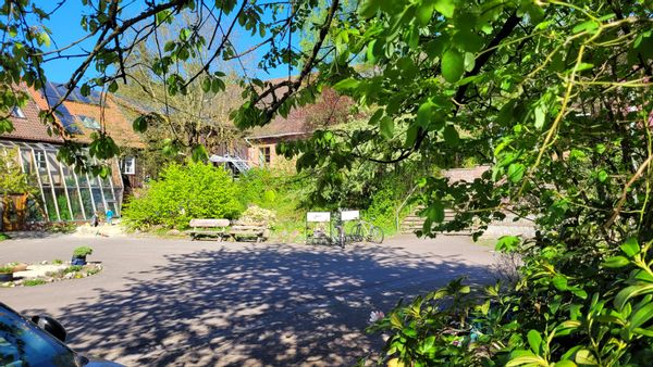 Christoph's house in the Community "Lebensgarten"