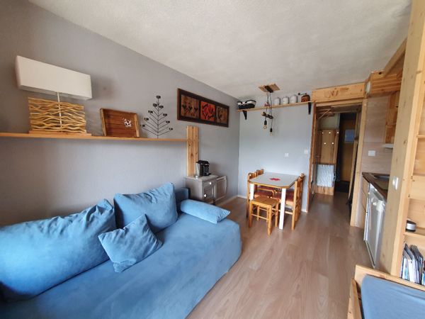 studio cabine vue Mont-blanc