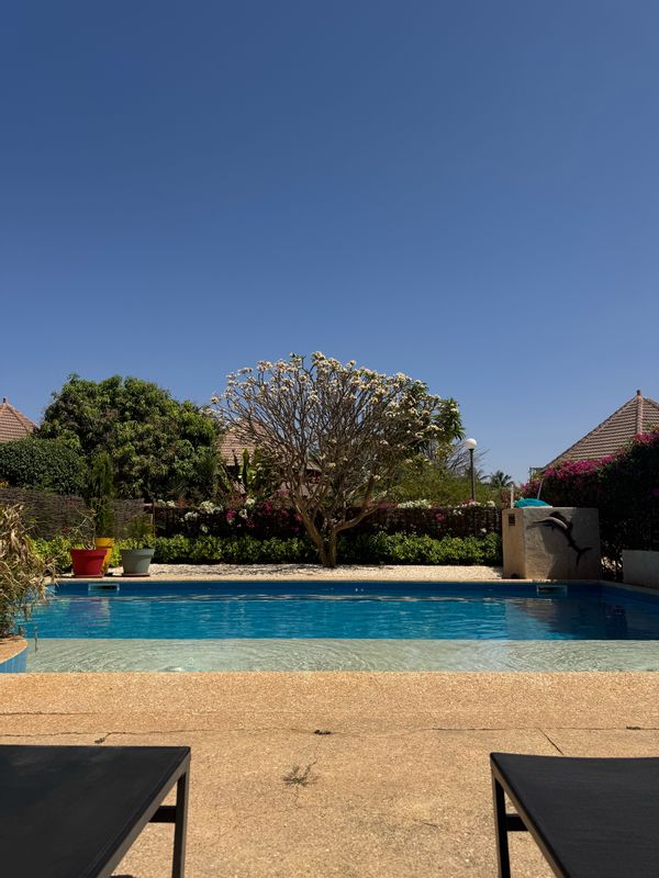 Villa avec piscine proche jolie plage aménagée