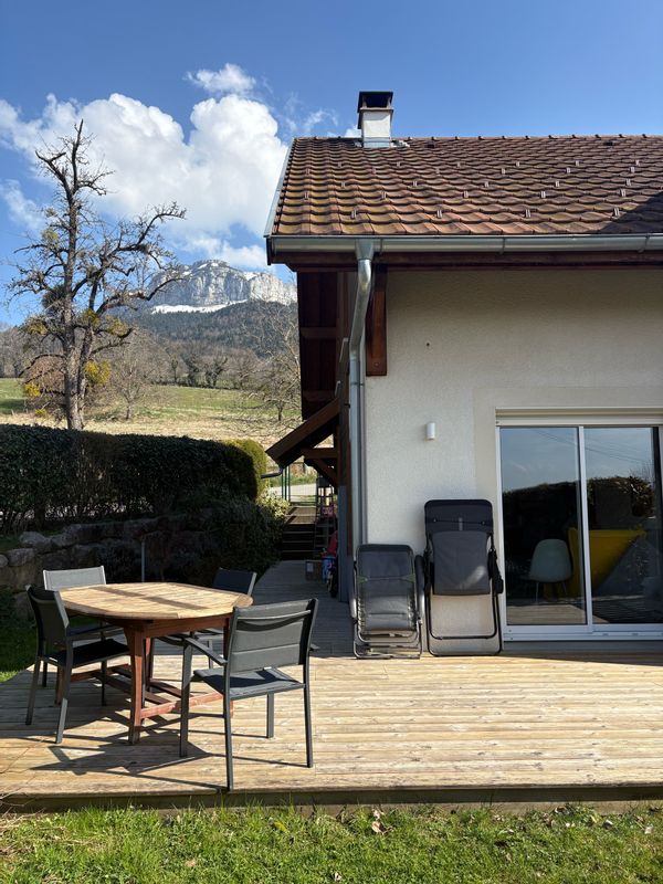 Un cocon familial en Haute Savoie, à 15 min d'Annecy et 10 minutes des chemins de montagne