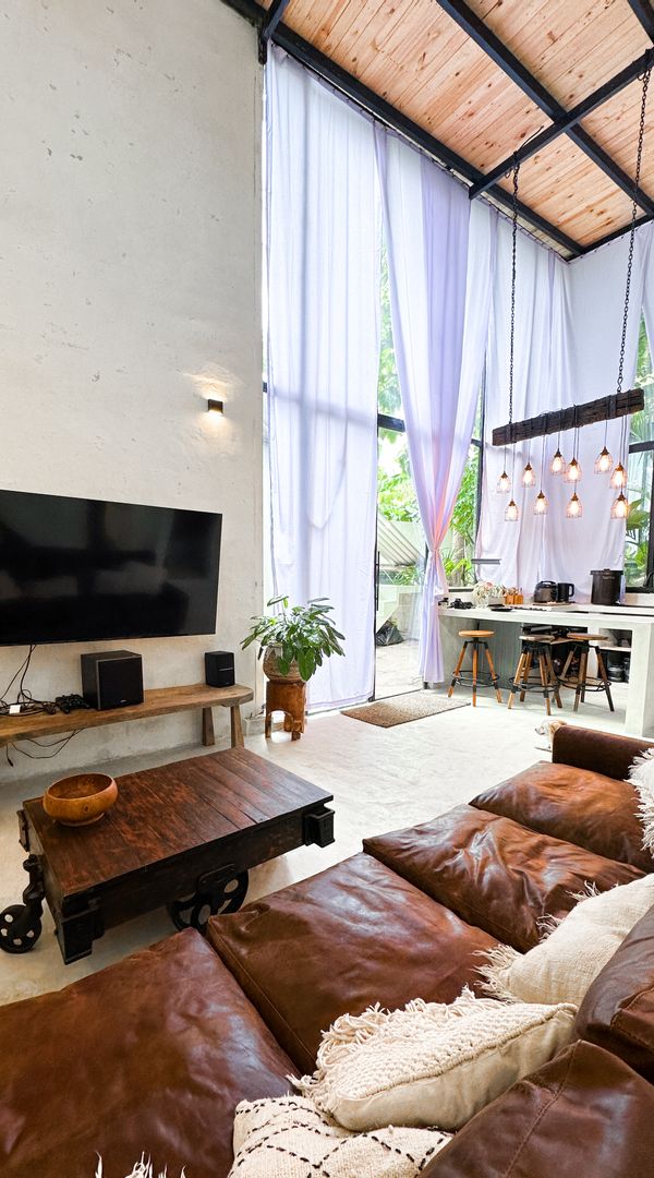Private Downstairs room in 2bd Villa - Canggu