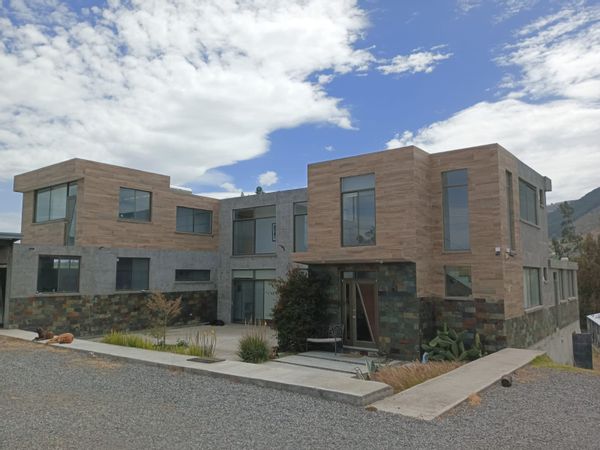 Juan Carlos' house in Andes mountains