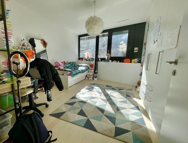 Zurich - 1 Chambre (1 lit simple) dans appartement moderne au bord du lac avec vue sur les Alpes