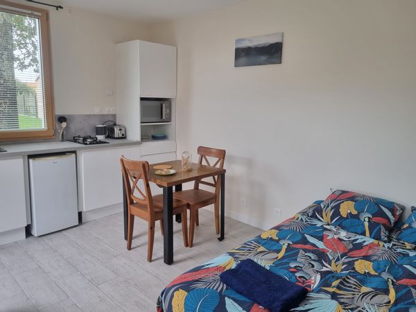 Studio cosy au fond du jardin, pour 2 personnes