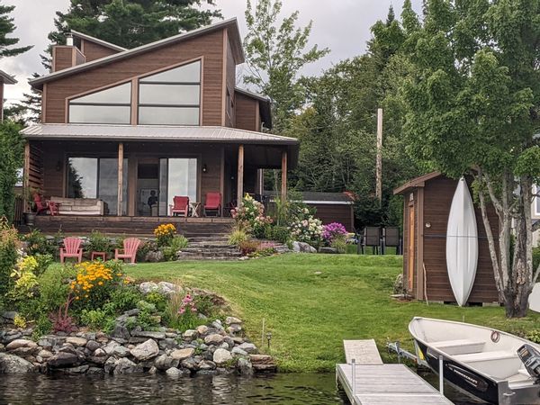 Chalet en bordure du grand lac St-Francois