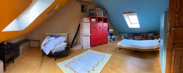 La chambre privée Orange