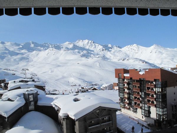 Val thorens, Les 3 vallées, Savoie, France. Appartement 3 chambres, 8 personnes. accès dircte pistes