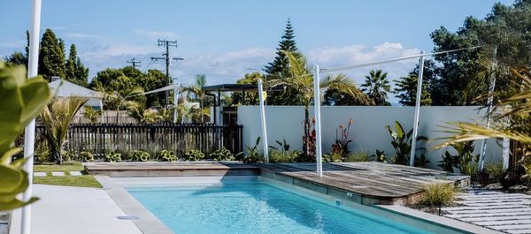 Ocean View Retreat 3 bedroom luxury apartment with coastal view, 3 swimming pools, spa pool and gym.