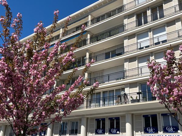 Studio avec une magnifique terrasse plein sud au coeur du Havre Patrimoine mondial de l'UNESCO.
