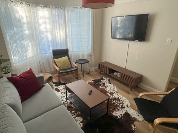 Hjem i San Francisco