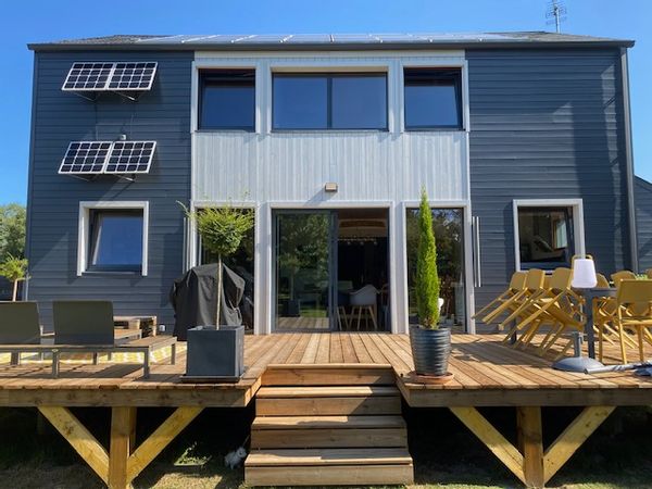 Wooden house close to the Mont Saint Michel and Saint Malo