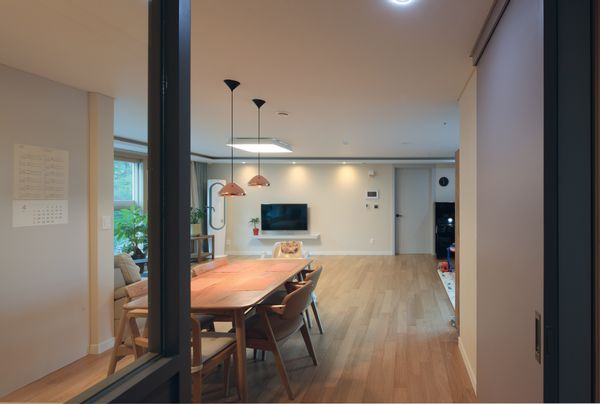 Cozy family home in quiet area of Gangnam