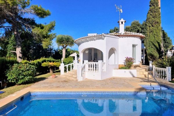 Modern villa next to the sea and forest in Javea