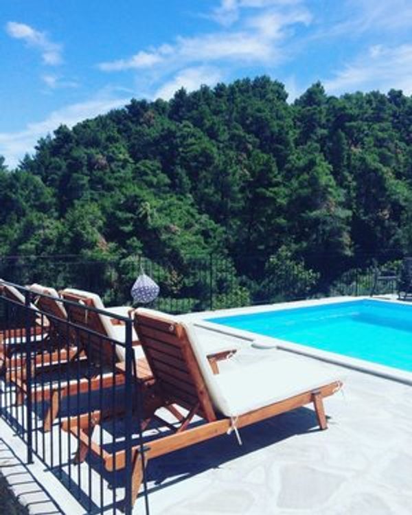 View home on the Greek Island of Mamma Mia fame