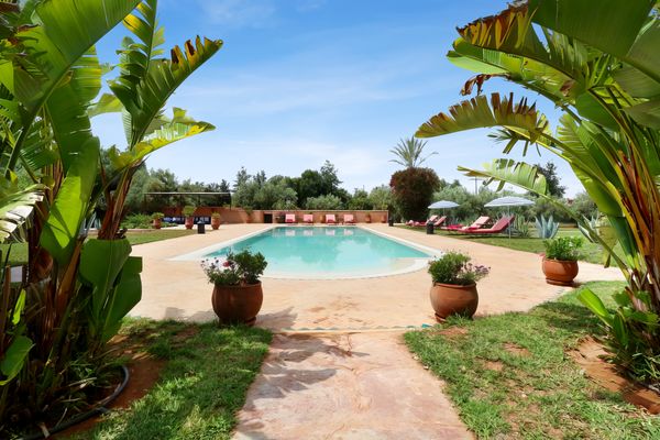 Sumptuous interior designed holiday villa just outside Marrakech