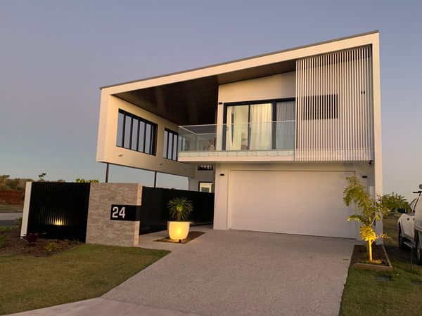 Brand new modern beachside home