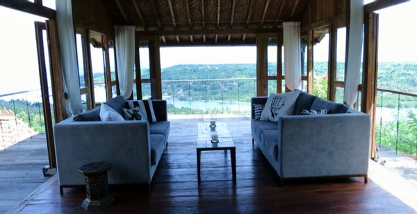 Stunning eco home in Bali with panoramic sea views